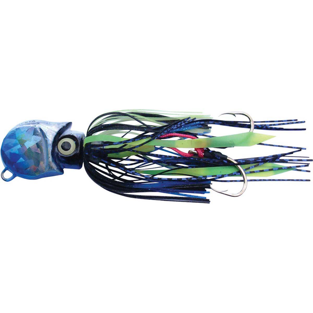 Gillies Ockta Slow Jig Lure 80g Blue, Blue, bcf_hi-res