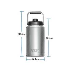 YETI Rambler® One Gallon Jug 3.7L Black, Black, bcf_hi-res