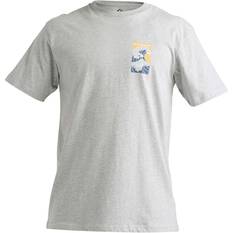 Quiksilver Waterman Men’s Tsunami Short Sleeve Tee, Grey Heather, bcf_hi-res