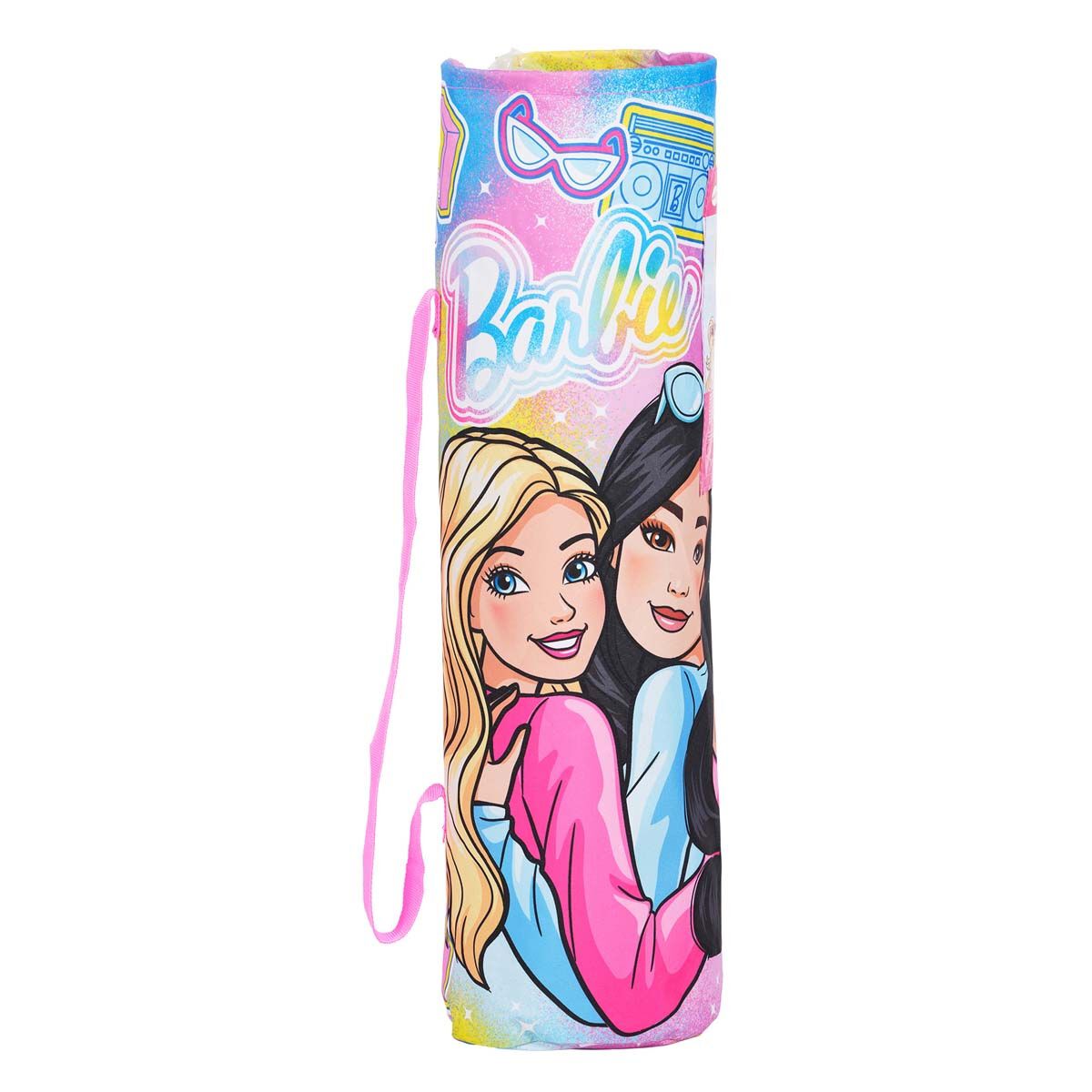 Barbie Kids Camp Chair with Umbrella 30kg, , bcf_hi-res