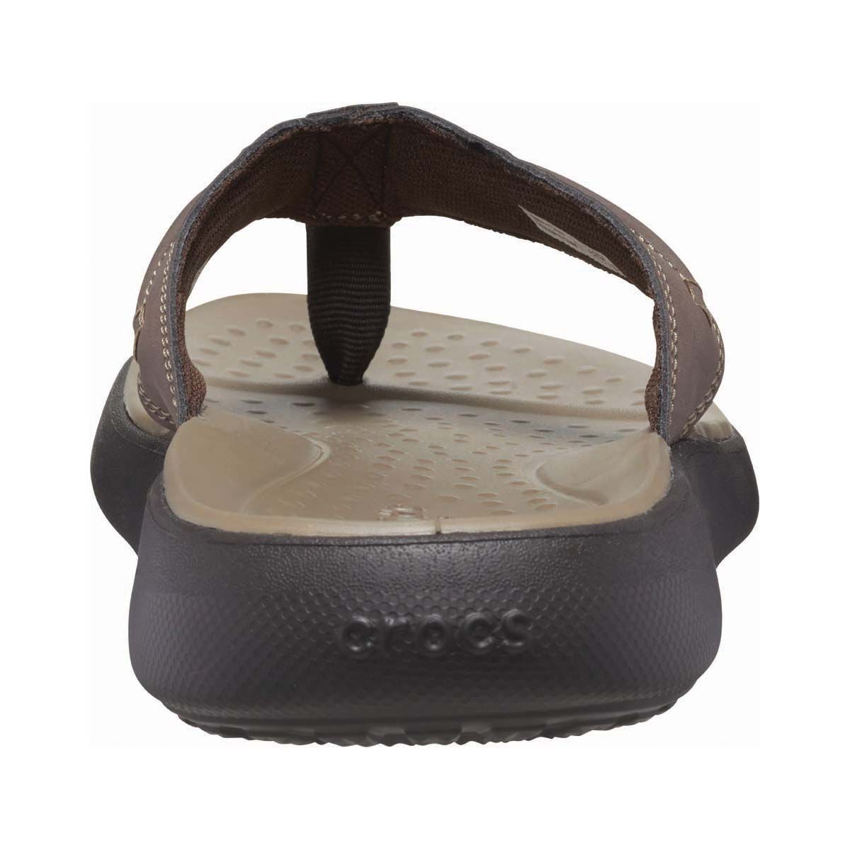 Crocs Men's Yukon Vista II LiteRide&trade; Thongs Espresso M7, Espresso, bcf_hi-res