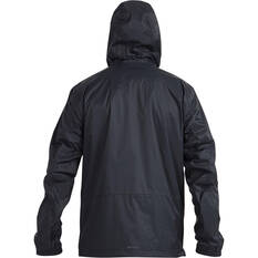 Quiksilver Waterman Men's Technical Rain Jacket Black 3XL, Black, bcf_hi-res