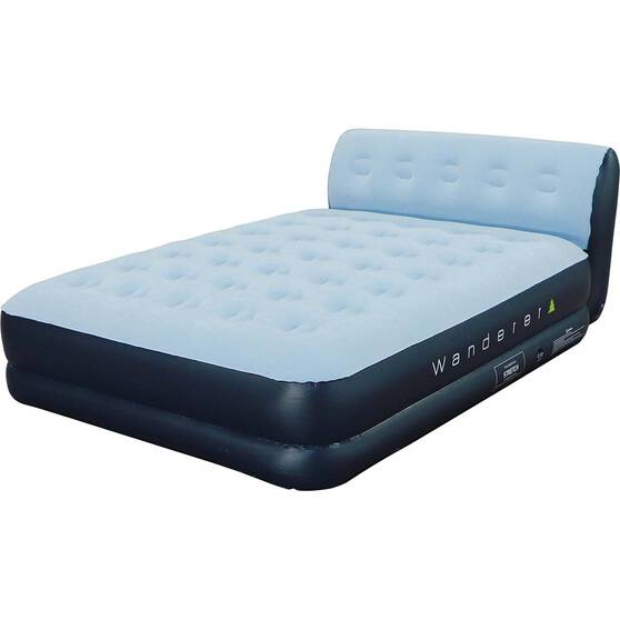 Wanderer Premium Comfort Rest Double High Queen Air Bed, , bcf_hi-res