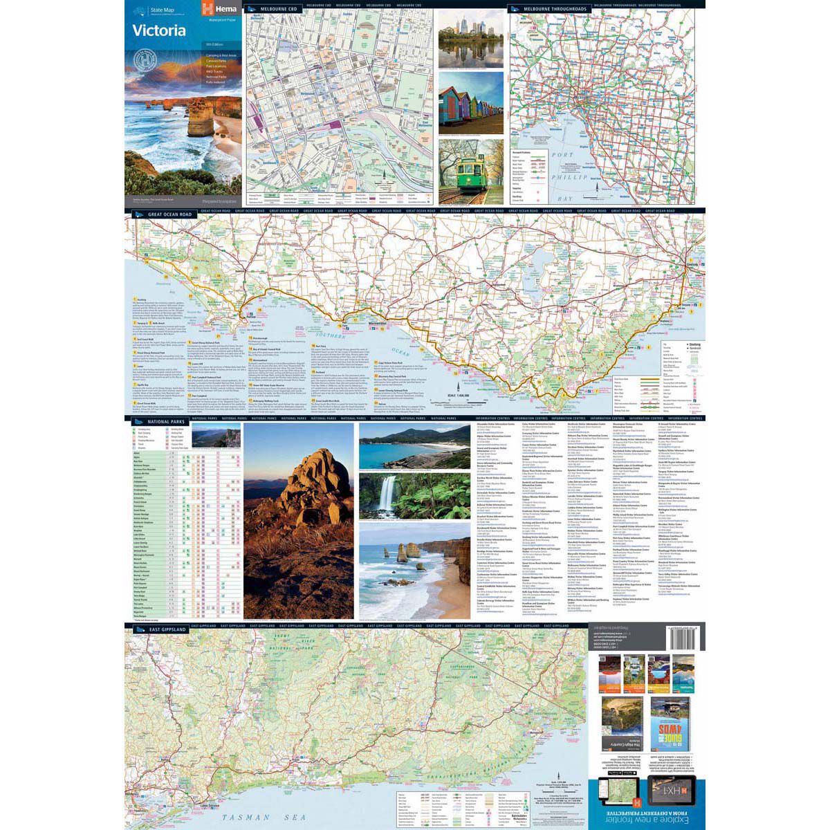 Hema Victoria State Map (9th Edition), , bcf_hi-res