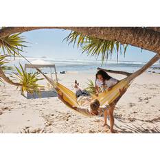 Wanderer Yellow Stripe Double Hammock, , bcf_hi-res
