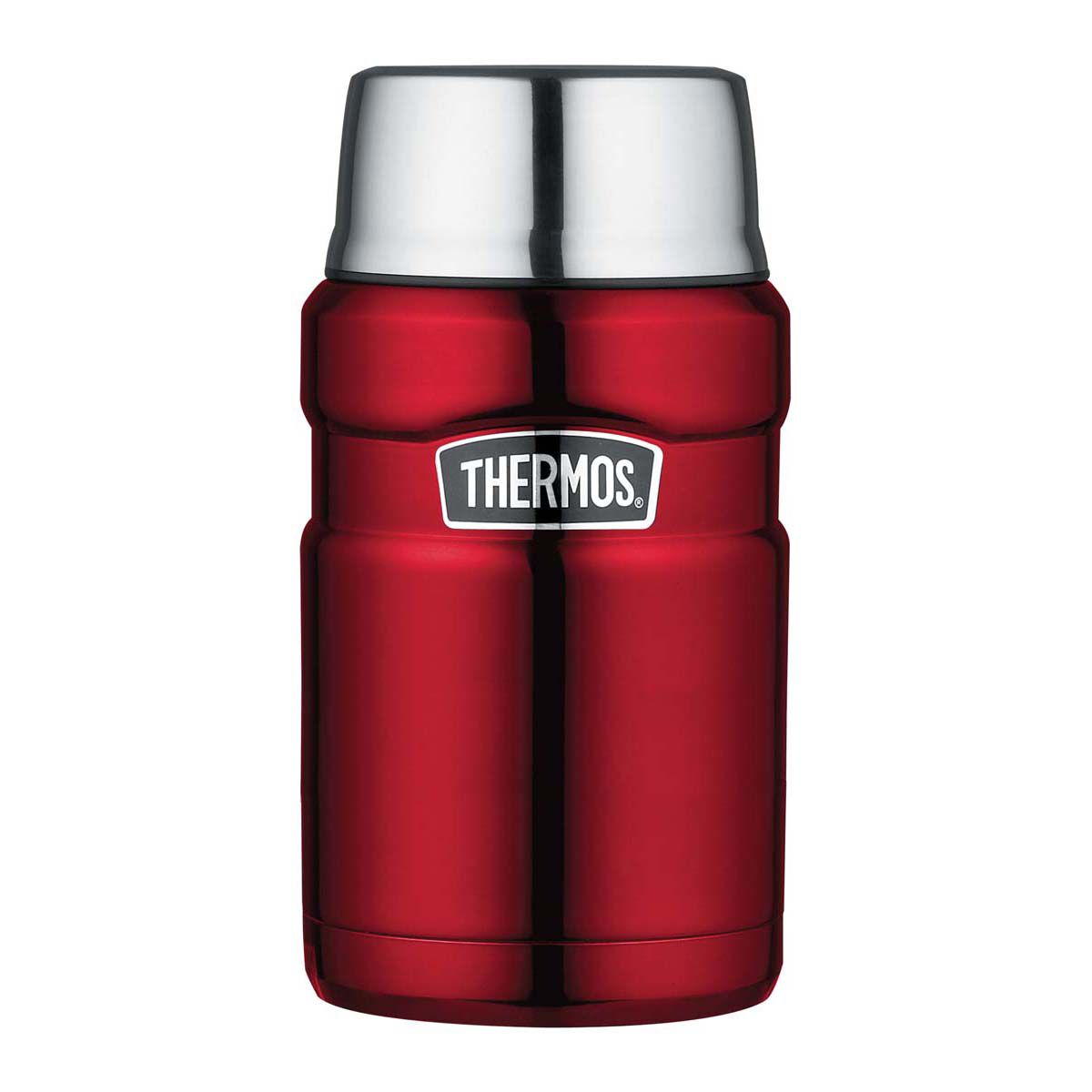 Thermos King Vacuum Insulated Food Jar 710ml Red, Red, bcf_hi-res