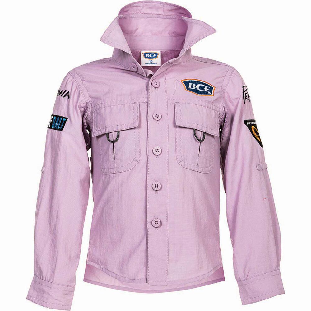 BCF Kids' Long Sleeve Fishing Shirt BCF