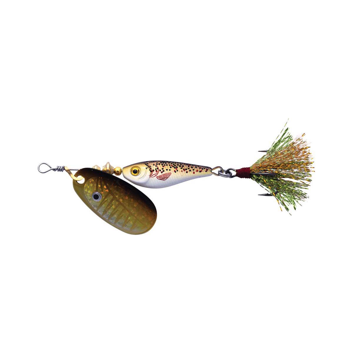 Black Magic Spinmax Spinner Lure 13g Baby Brown, Baby Brown, bcf_hi-res
