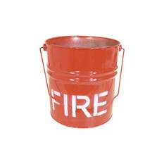 BLA 9ltr Red Galvanised Fire Bucket, , bcf_hi-res