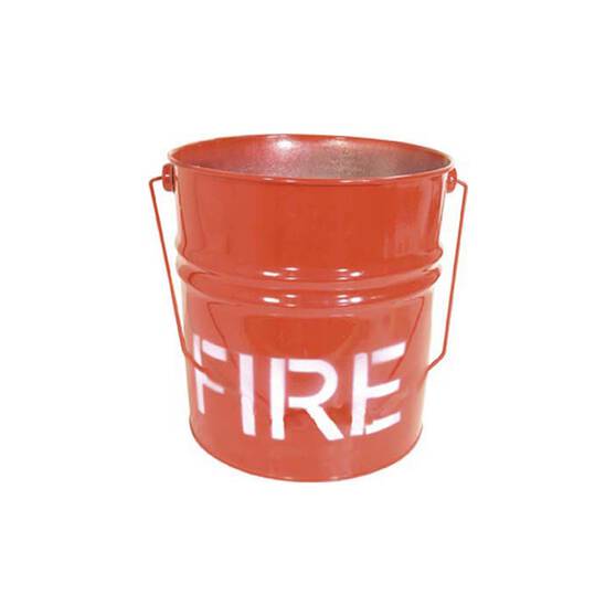 BLA 9ltr Red Galvanised Fire Bucket, , bcf_hi-res