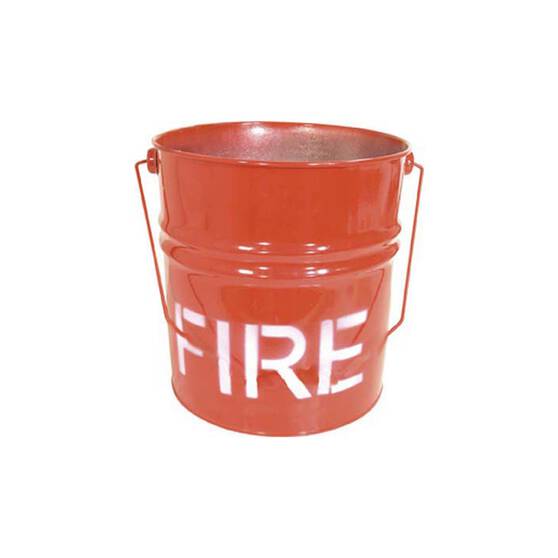BLA 9ltr Red Galvanised Fire Bucket, , bcf_hi-res