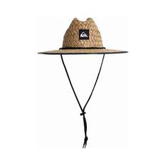 Quiksilver Youth Spiral Flame Straw Hat Natural OSFM, Natural, bcf_hi-res