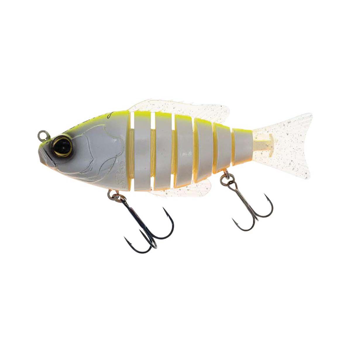 Biwaa Seven Swimbait Lure 4in Hi Vis BCF