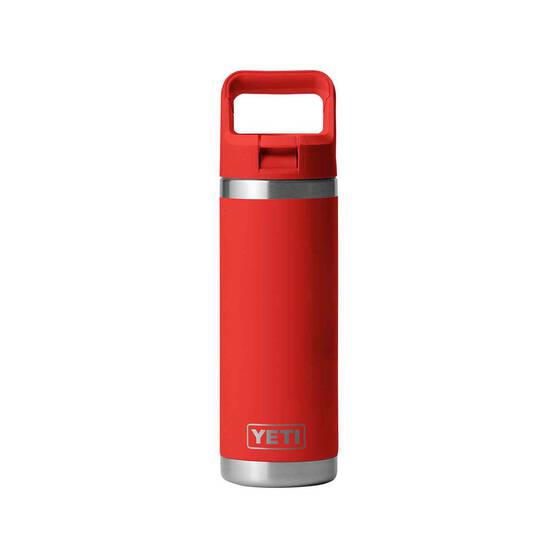 YETI® Rambler® Straw Bottle 18 oz (532 ml), Rescue Red, bcf_hi-res