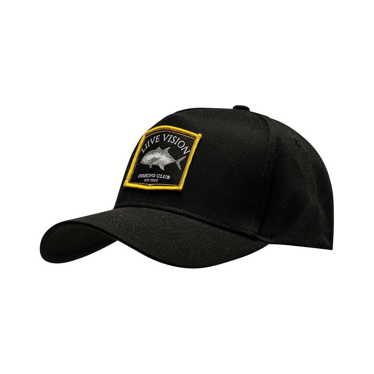 Liive Unisex Fishing Club Snapback Cap Black BCF