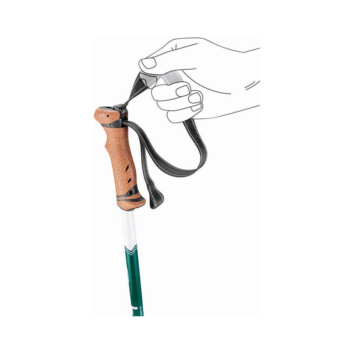 Leki Trail Hiking Pole 110-145cm, , bcf_hi-res