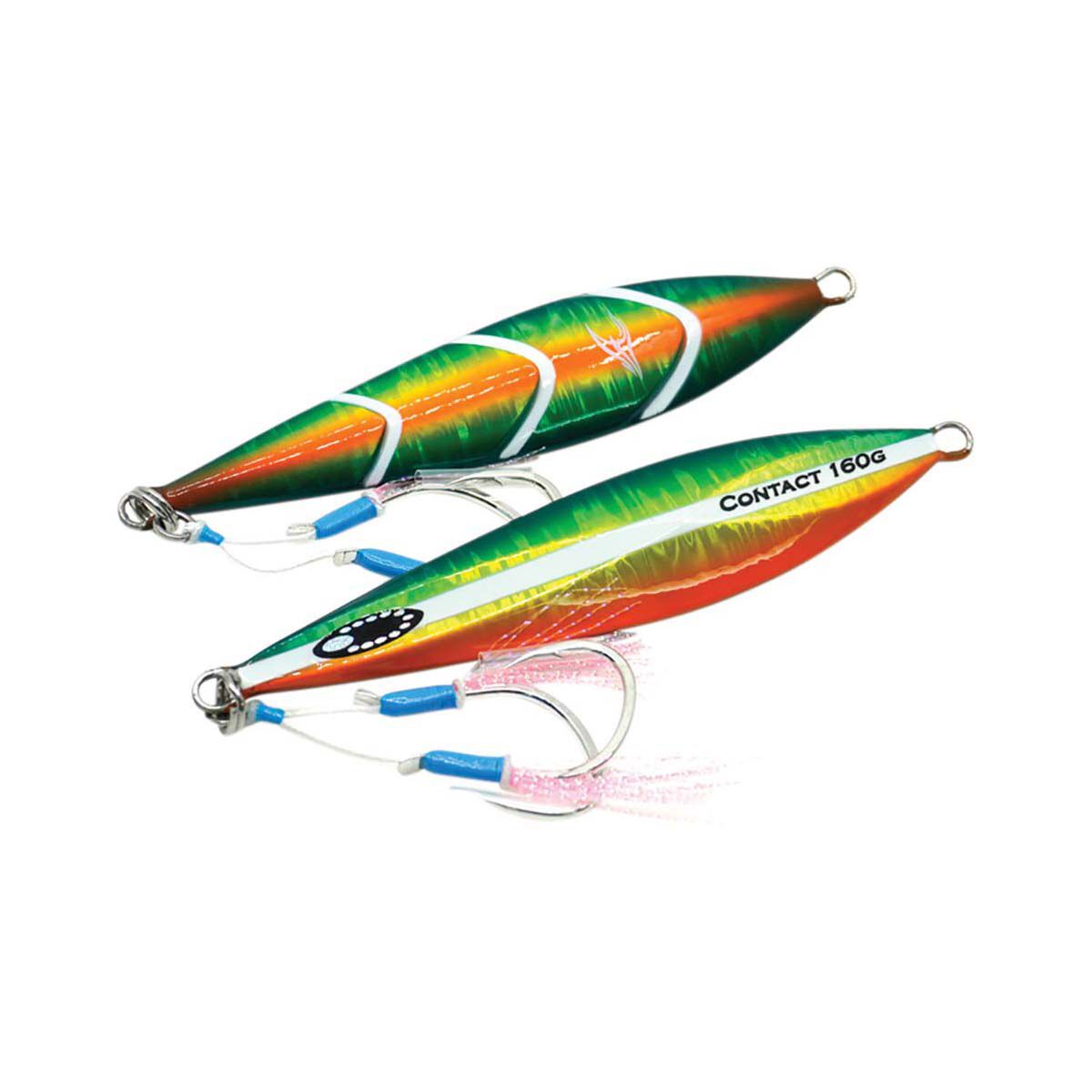 Ocean's Legacy Hybrid Contact Jig Lure 120g Green, Green, bcf_hi-res