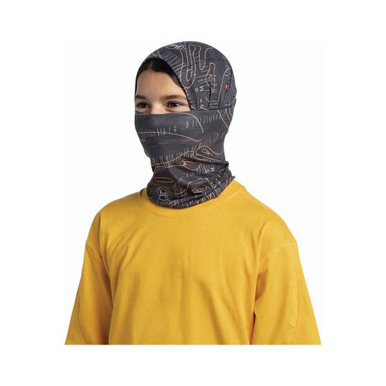 Buff Youth Coolnet UV Multifunctional Neckwear Suber Graphite OSFM, Suber Graphite, bcf_hi-res