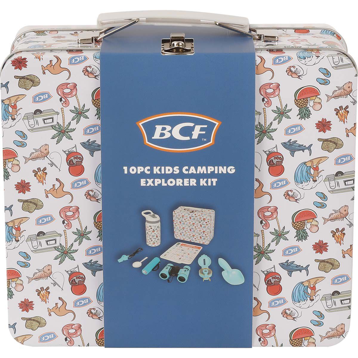 BCF Kids Explorer 10 Piece Camping Kit, , bcf_hi-res