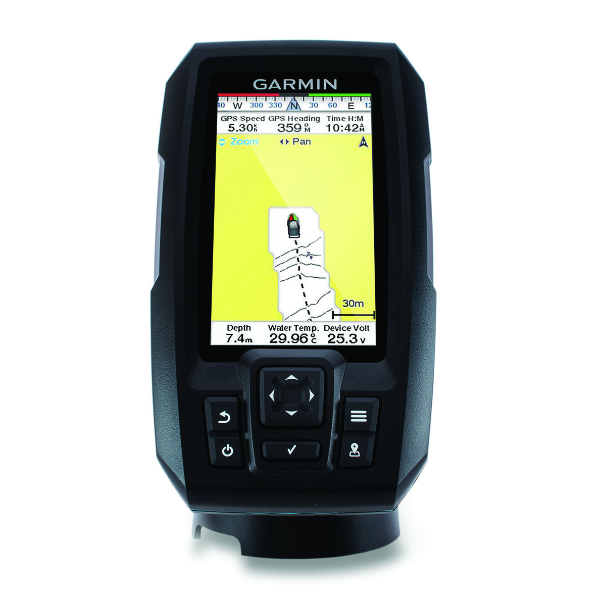 Garmin Striker Plus 4 Fish Finder Including Transducer and Built In GPS