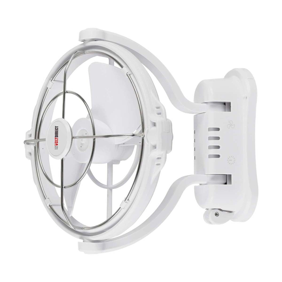 12 Volt Direct Breeze Pro 12V Caravan Fan White, White, bcf_hi-res