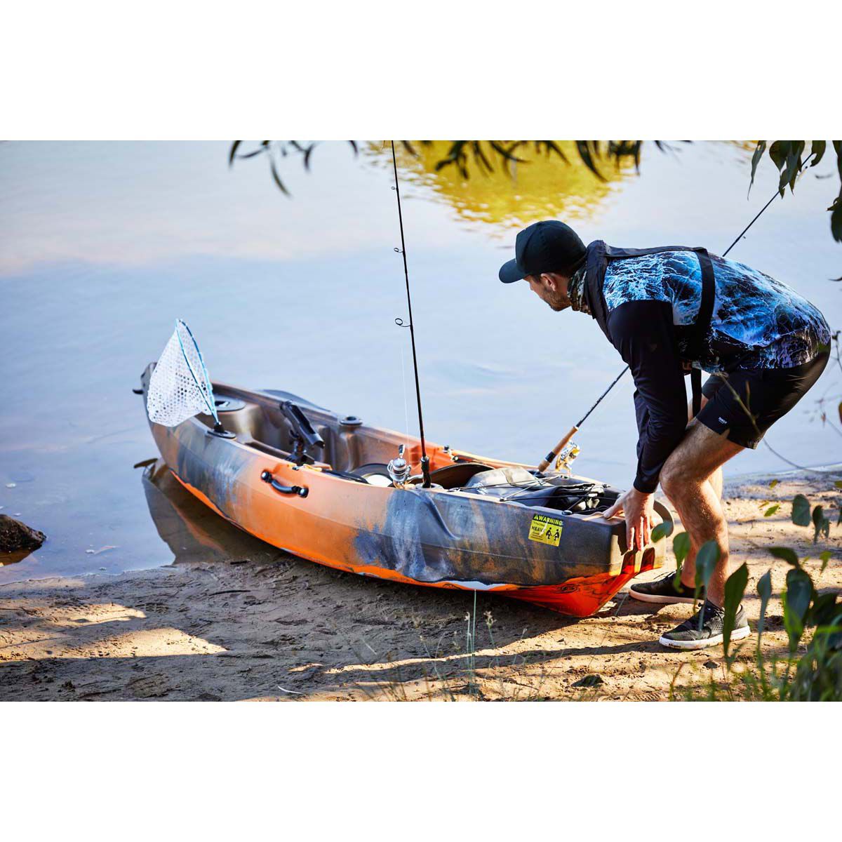 Pryml Spartan Fire Fishing Kayak BCF