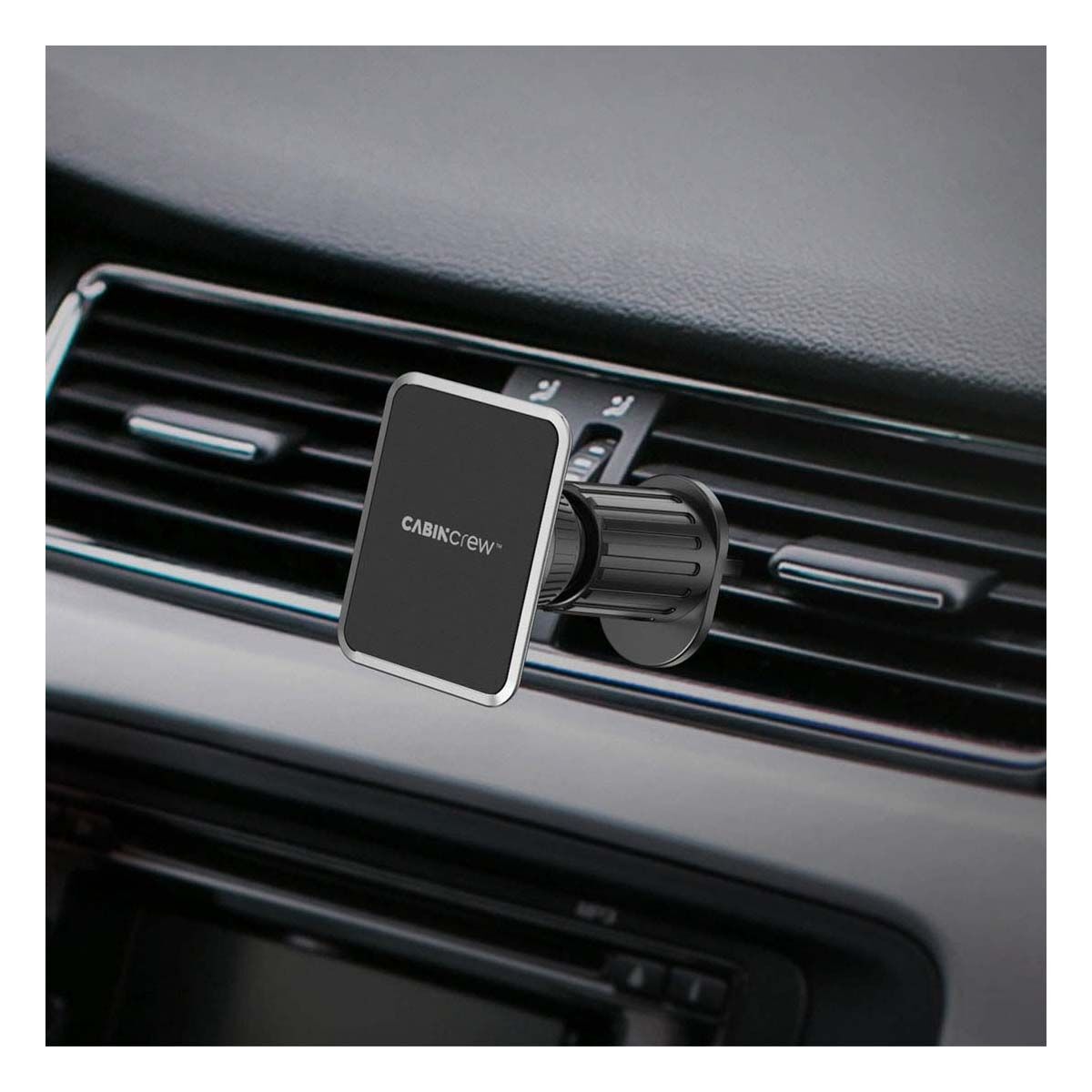 Cabin Crew Phone Holder Vent Mount Magnetic Black, , bcf_hi-res