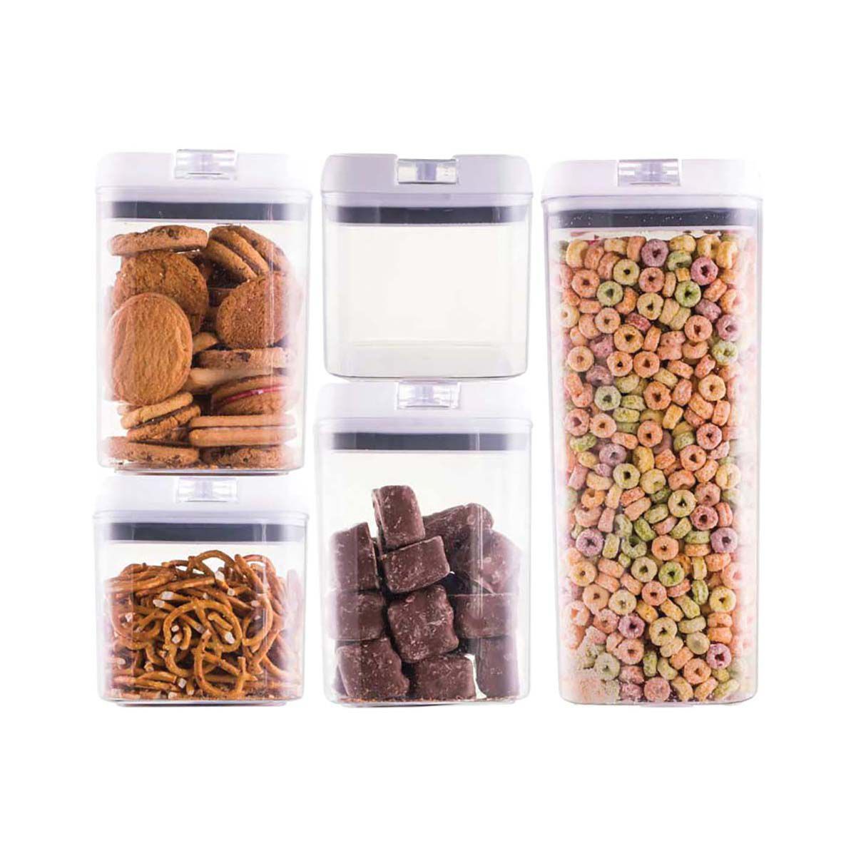Avanti Flip Top Storage Containers 5 Pack BCF