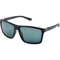 Spotters Grayson Men's Sunglasses Matt Black Black Lens, , bcf_hi-res