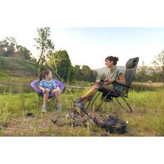 Wanderer Reclining Mesh Lounger 140kg, , bcf_hi-res