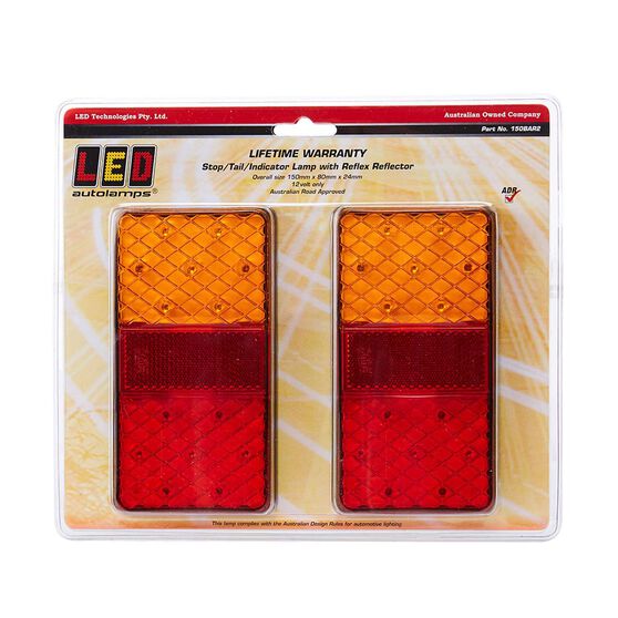 Limicar 40 Led Trailer Tail Lights Kit Waterproof Turn Signal Brake Reverse Running Lights Led Tail Light For Truck Boat Trailer Utv Ute Rv Camper Pickup 2 Pack Amazon Com Au Automotive