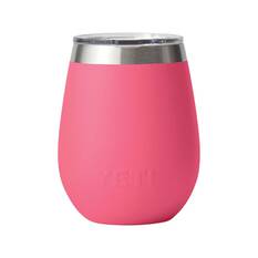 YETI Rambler® Wine Tumbler 10 oz (295ml) with MagSlider™ Lid Tropical Pink, Tropical Pink, bcf_hi-res