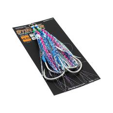 Ocean's Legacy Tako Bait Stinger Twin Assist Hook, Blue Pink Silver, bcf_hi-res
