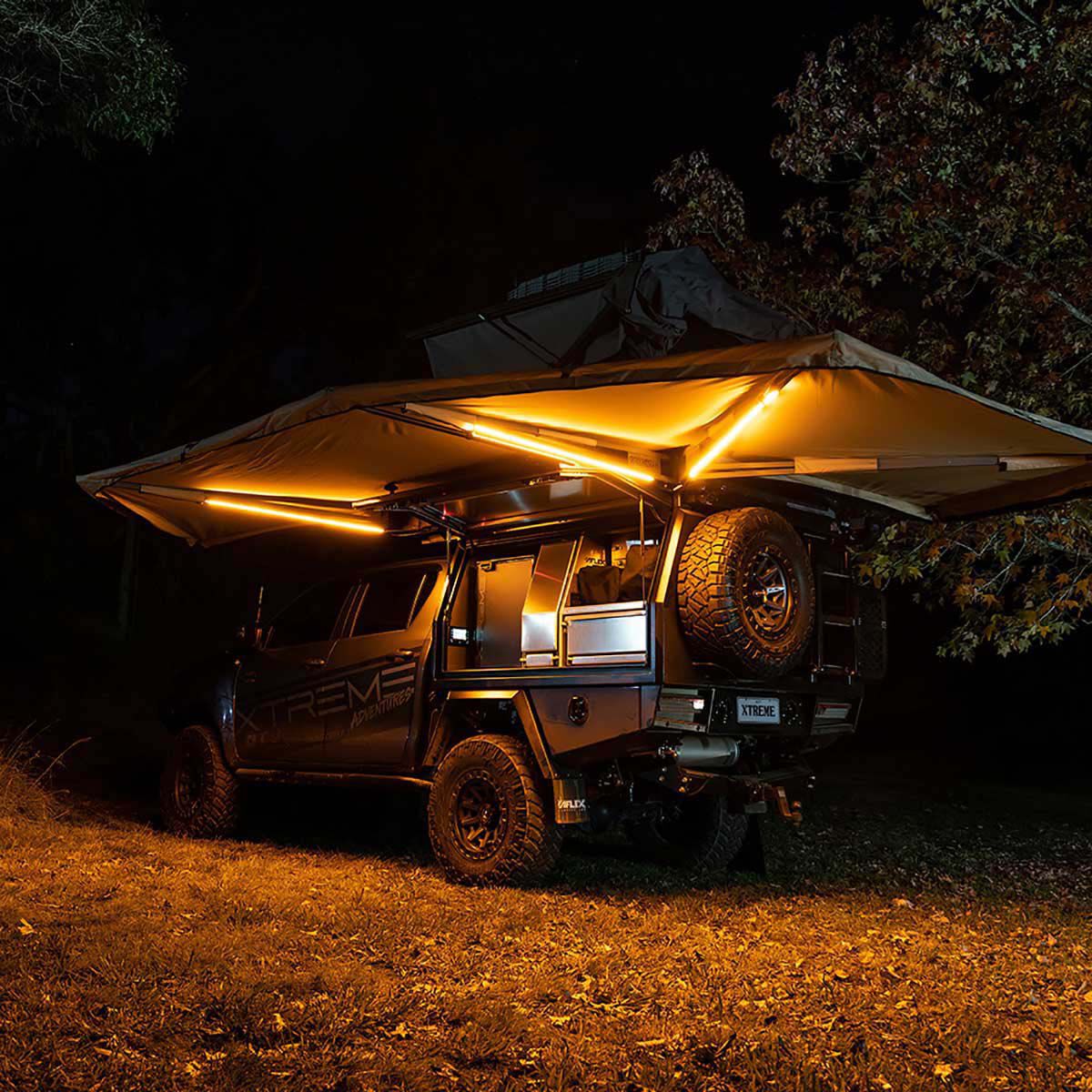 Hardkorr Tri Colour Awning Light Kit, , bcf_hi-res