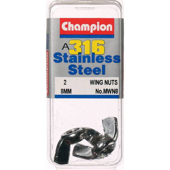 Champion Wing Nuts M8, , bcf_hi-res