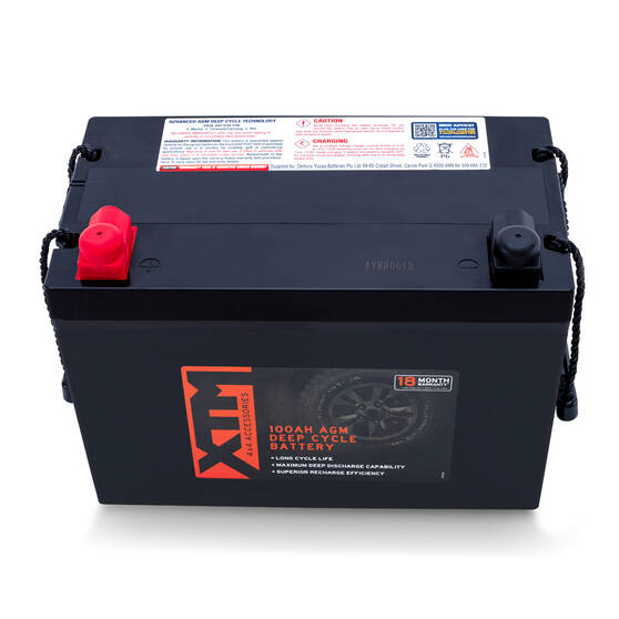 XTM Deep Cycle AGM Battery DC12-100AGM, , bcf_hi-res