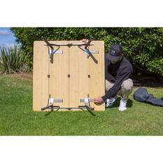 Zempire Kitpac Pro Extra Large Bamboo Camping Table, , bcf_hi-res