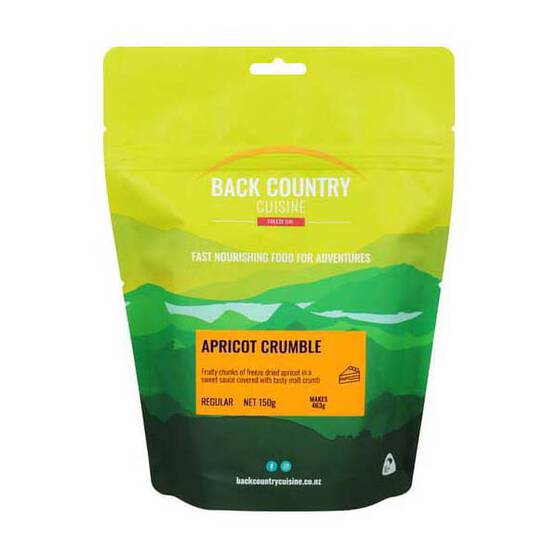 Back Country Cuisine Freeze Dried Apricot Crumble 2 Serves, , bcf_hi-res