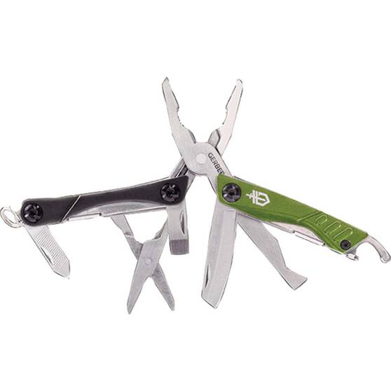 Gerber Dime Keychain Multi-tool Green, , bcf_hi-res