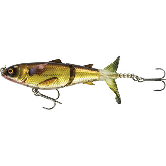 Chasebaits Drunk Mullet Surface Lure 95mm Gold Shiner