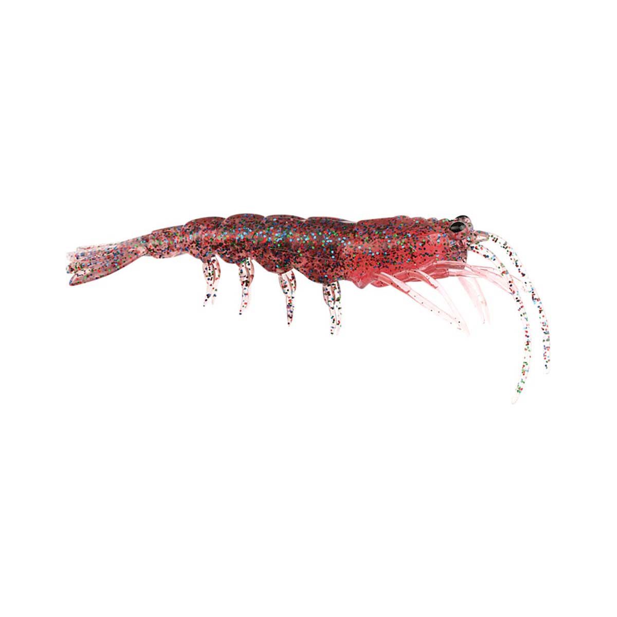 Pro Lure Clone Prawn Soft Plastic Lure 92mm Bloodworm, Bloodworm, bcf_hi-res