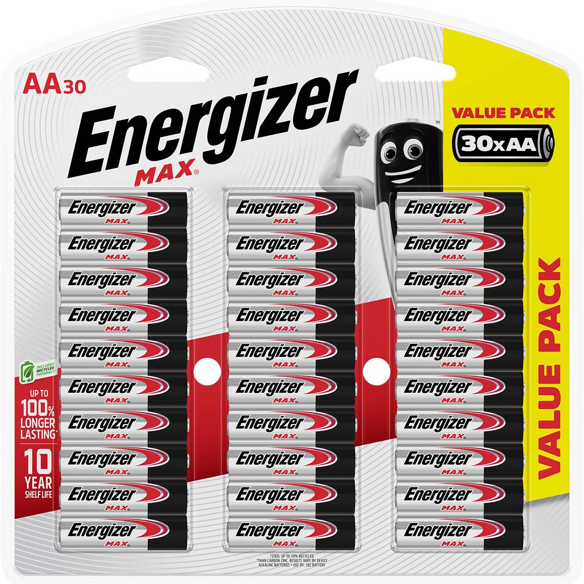 Energizer Max AA Batteries 30 Pack, , bcf_hi-res