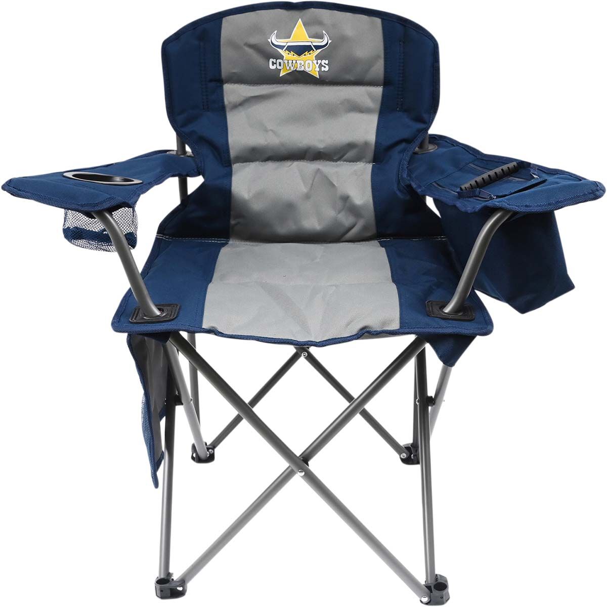 NRL North Queensland Cowboys Kids Camp Chair 70kg, , bcf_hi-res
