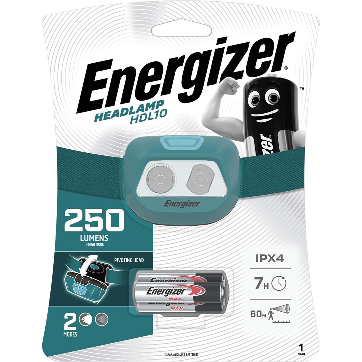 Energizer HDL10 250L Headlamp, , bcf_hi-res