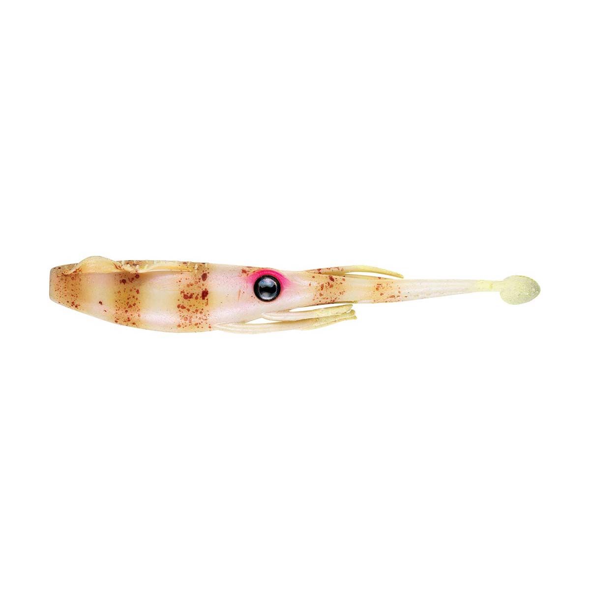 Nomad Live Ops Jerksquid Soft Plastic Lure 7in Bone Tiger, Bone Tiger, bcf_hi-res