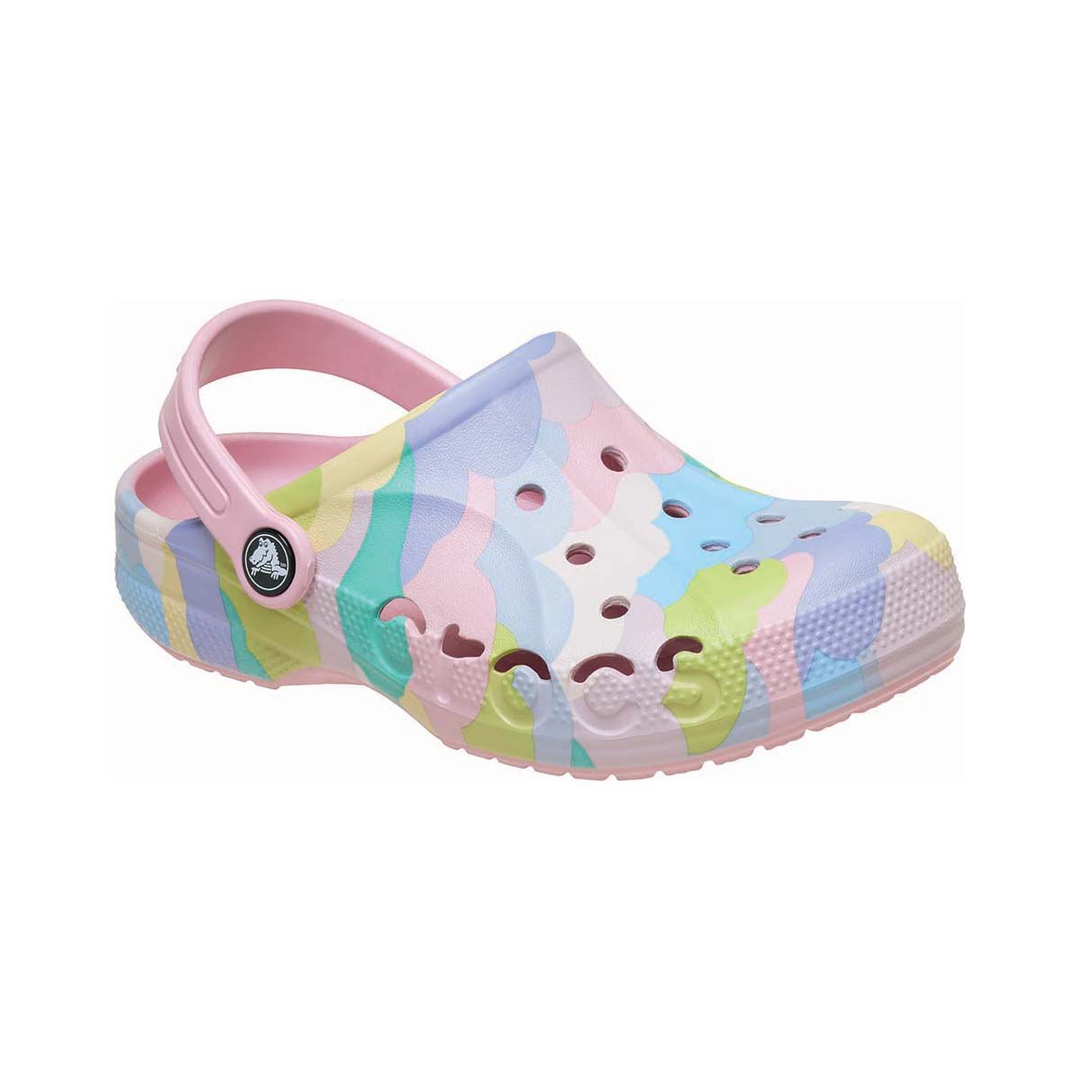 Crocs Kids' Baya Seasonal Printed Clogs Petal Pink C11, Petal Pink, bcf_hi-res