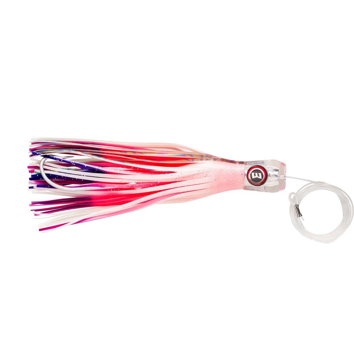 Williamson Big Game Catcher Skirted Trolling Lure 8in Candy Floss, Candy Floss, bcf_hi-res