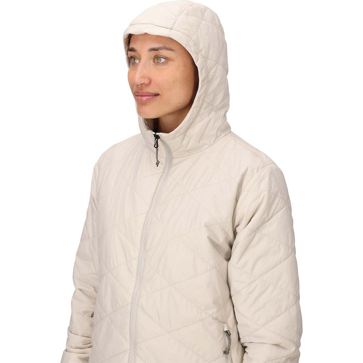 Marmot Women's Onward Insulated Hoodie, Bark, bcf_hi-res