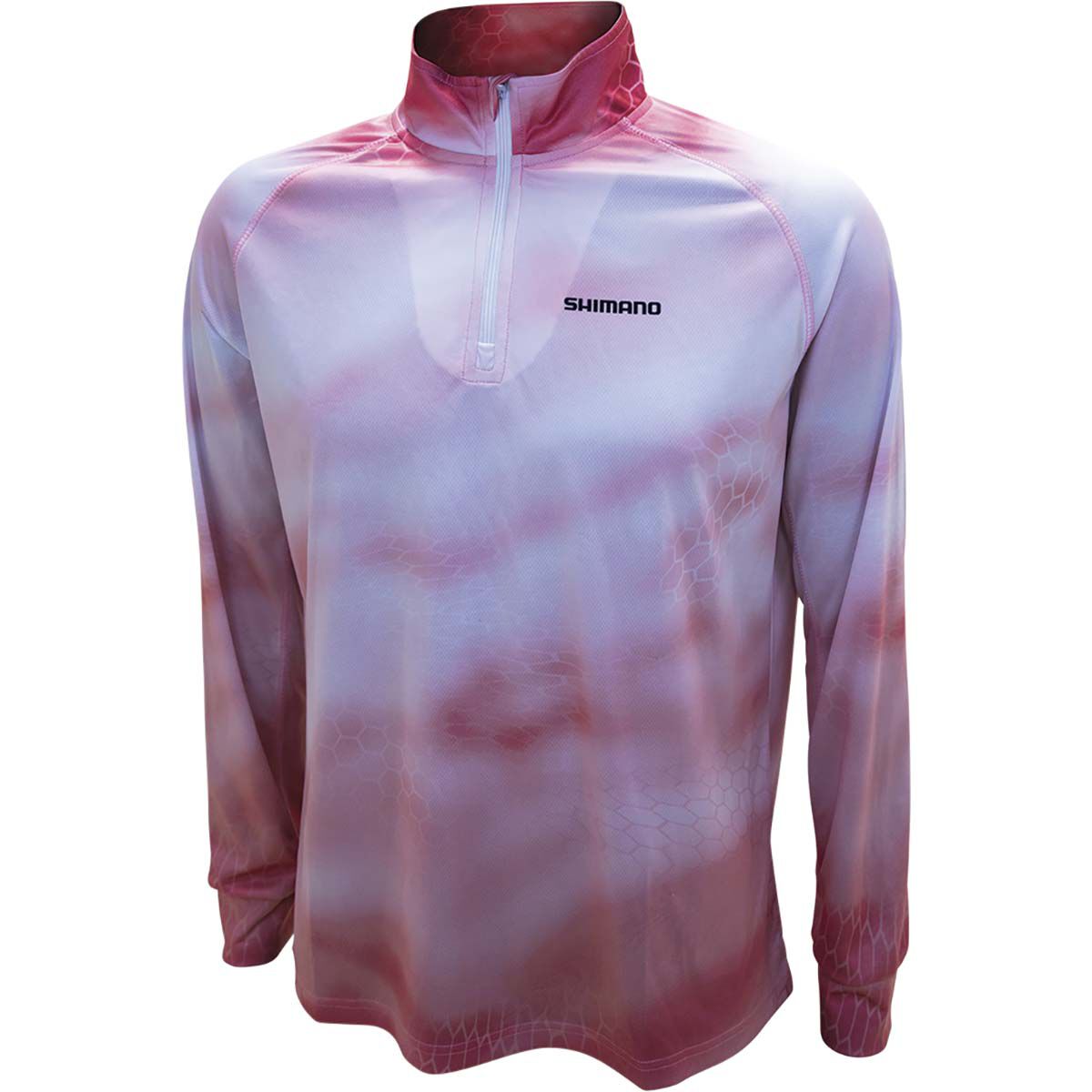 Shimano Women's Fishing Shirt Pink Wave 8, Pink Wave, bcf_hi-res