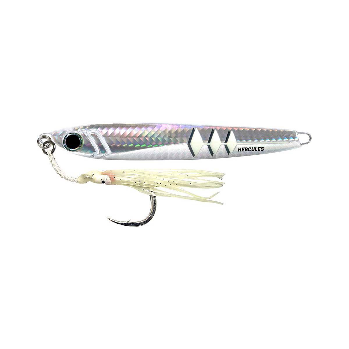 Synotek Hercules Jig Lure 200g Silver, Silver, bcf_hi-res